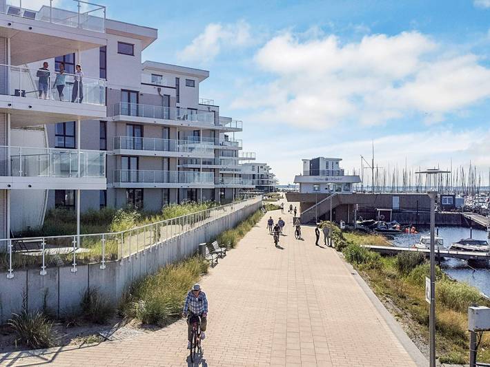 Ferienwohnung für 4 Personen, mit Balkon/Terrasse und Balkon sowie Terrasse in Wendtorf - 3