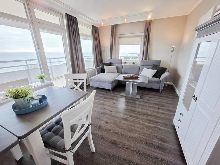 Ferienwohnung für 3 Personen, mit Balkon und Seeblick sowie Ausblick, kinderfreundlich in Grömitz - 4