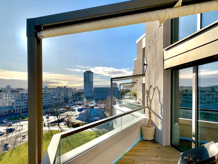 Ferienwohnung für 2 Personen, mit Balkon/Terrasse und Garten