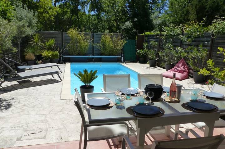 Location de vacances pour 6 personnes, avec Terrasse et Jardin dans Les Milles