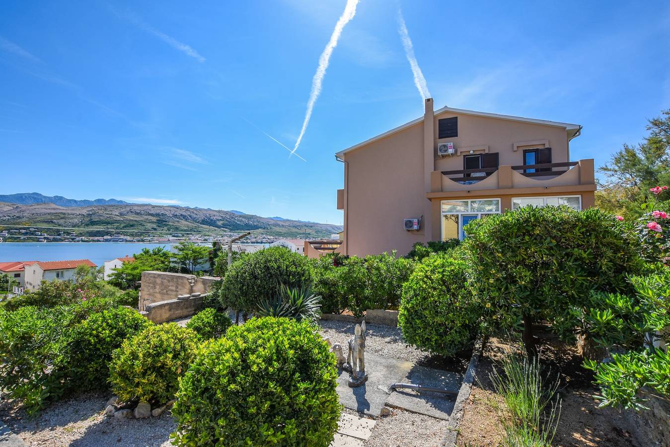 Cały apartament, Jednopokojowy apartament z tarasem i widokiem na morze Pag A-6316-d in Pag, Pag (Wyspa)