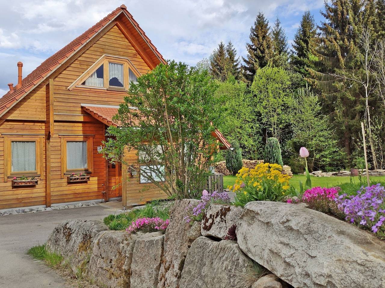 Bayerwaldblockhaus in Philippsreut, Ostbayern