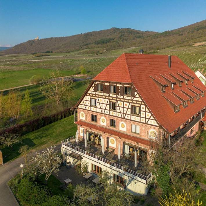Hôtel pour 2 personnes, avec jardin en Alsace
