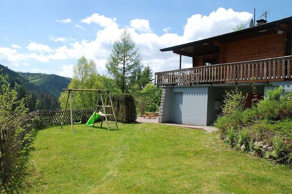 Berghut comfort, de hellingen in La Bresse, Parc naturel régional des Ballons des Vosges