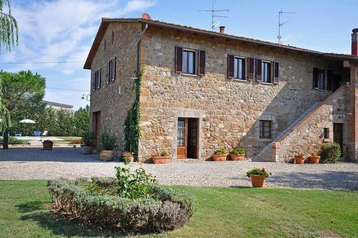 Agriturismo voor 11 personen, with Balkon and Terras as well as Tuin and Zwembad in Pienza