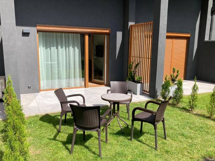 Apartament wakacyjny dla 5 osób, z ogród i sauna, zwierzęta dozwolone w Zarzecze