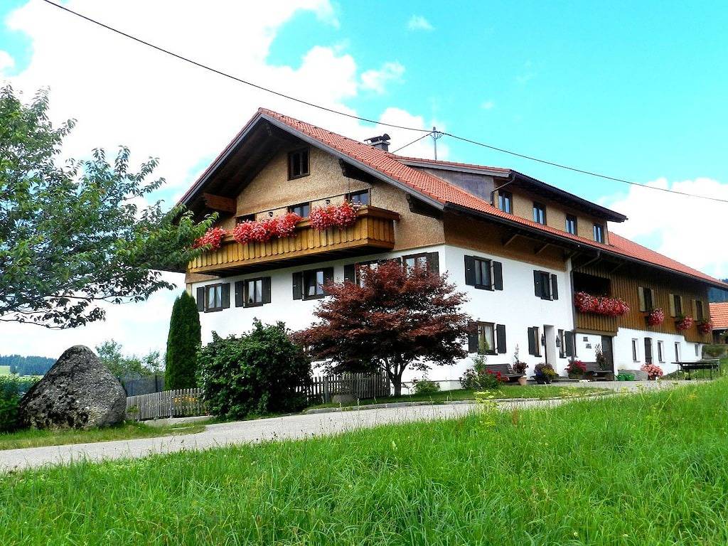Hochgrat dans la maison Lingg in Oberstaufen, Souabe (Bavière)