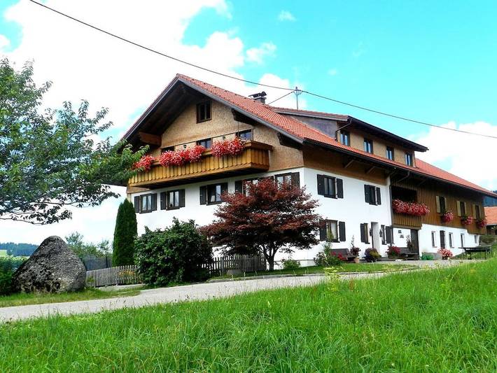 Ferienhaus für 4 Personen, mit Garten in Oberstaufen