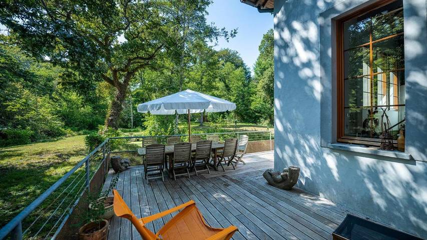 Location de vacances pour 2 personnes, avec jardin ainsi que terrasse et vue dans Parc naturel régional des Landes de Gascogne - 2