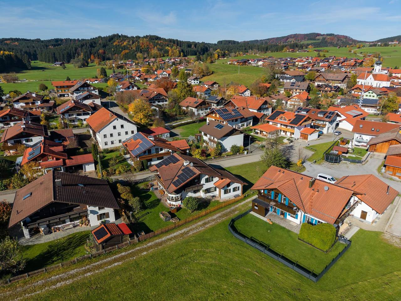 Ganze Ferienwohnung, Haus Schmölz - Ferienwohnung Magdalena (50qm) mit Balkon in Rieden, Bayerisch Schwaben