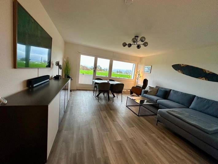 Ferienwohnung für 2 Personen, mit Meerblick und Balkon, kinderfreundlich in Schillig - 4