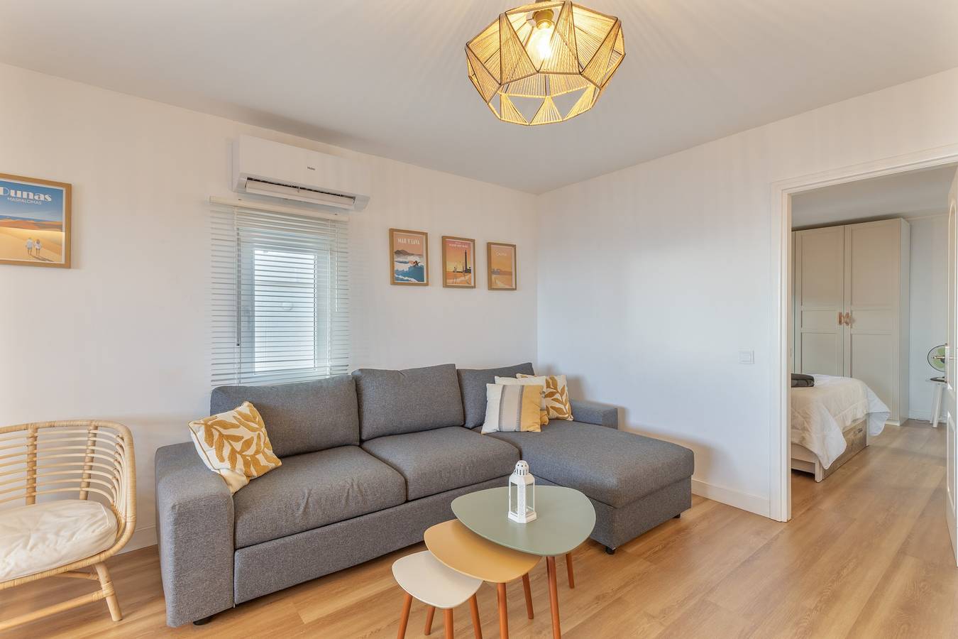 Apartamento entero, Apartamento de vacaciones 'Monterojo San Agustin Las Burras' con vistas al mar y aire acondicionado in San Agustín , San Bartolomé de Tirajana