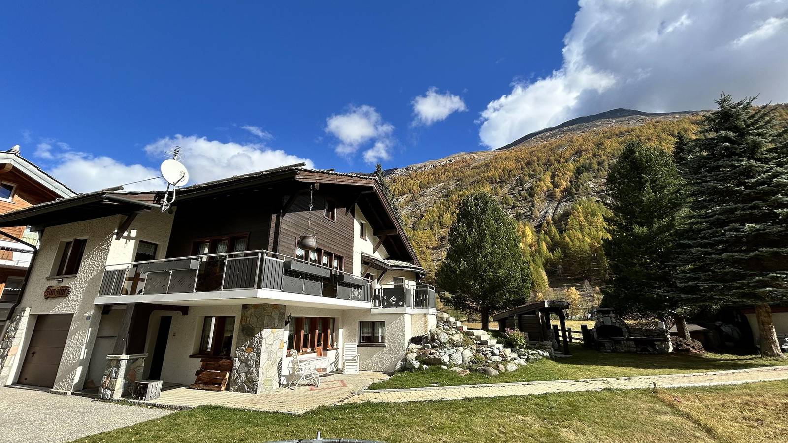Ganze Ferienwohnung, 4-Bettwohnung "Distel" in Saas-Grund, Walliser Alpen