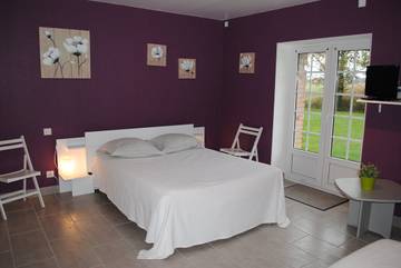 Studio pour 3 personnes, avec jardin en Ille-et-Vilaine