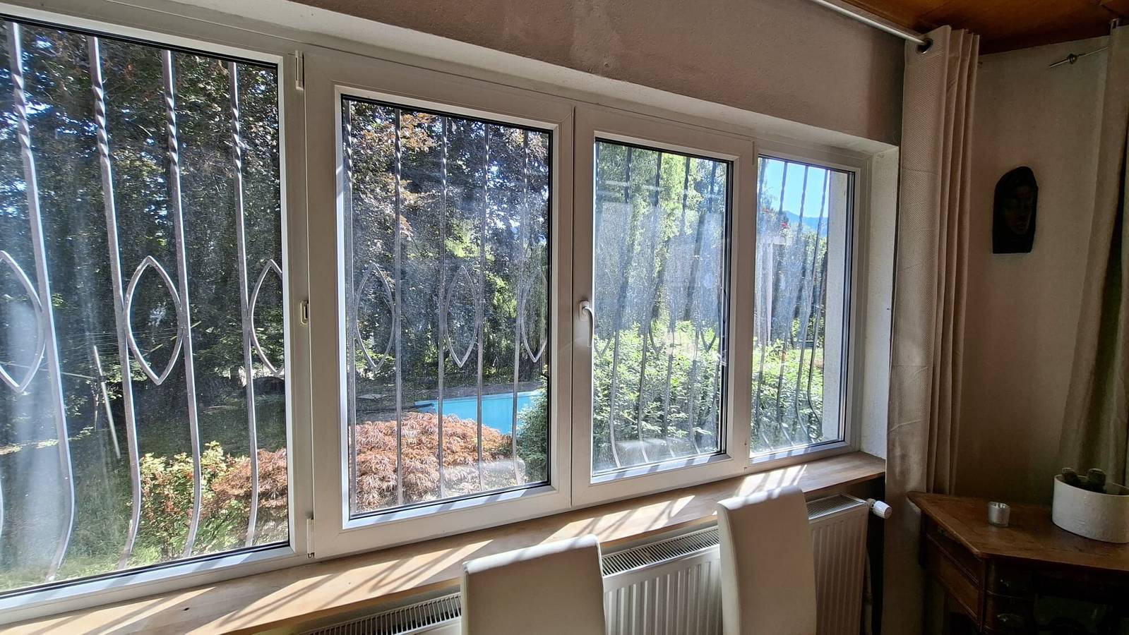 Ganze Wohnung, Apartment „Weidenblick“ mit Bergblick, privater Terrasse und Wlan in Schottwien, Wiener Alpen in Niederösterreich