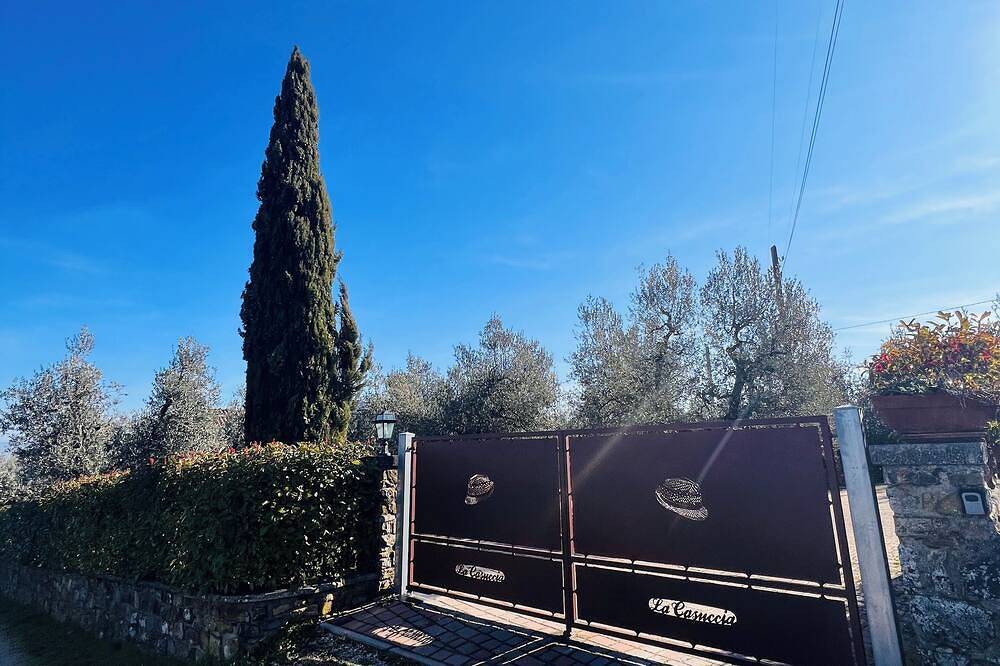 Detached house with swimming pool among the olive groves of Arezzo in Laterina Pergine Valdarno, Chianti