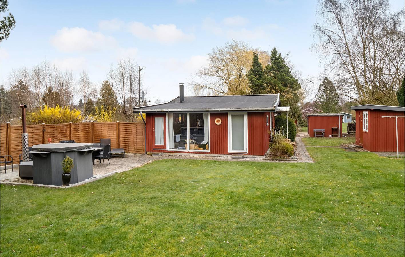 Feriehus for 6 personer med terrasse in Bønsvig Strand, Præstø