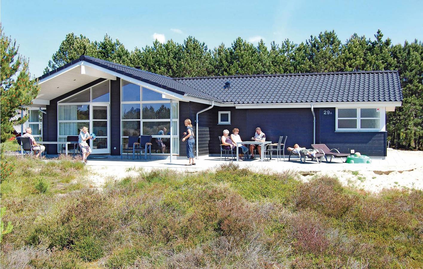 Ferienhaus für 10 Personen mit Whirlpool in Sønderstrand, Tagholm