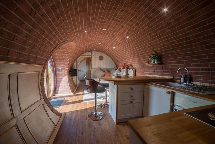 Glamping für 6 Personen, mit Whirlpool in Großbritannien - 4