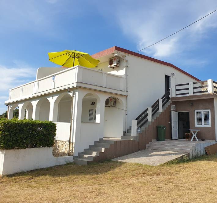 Apartament wakacyjny dla 6 osób, z Balkon i Ogród w Pag