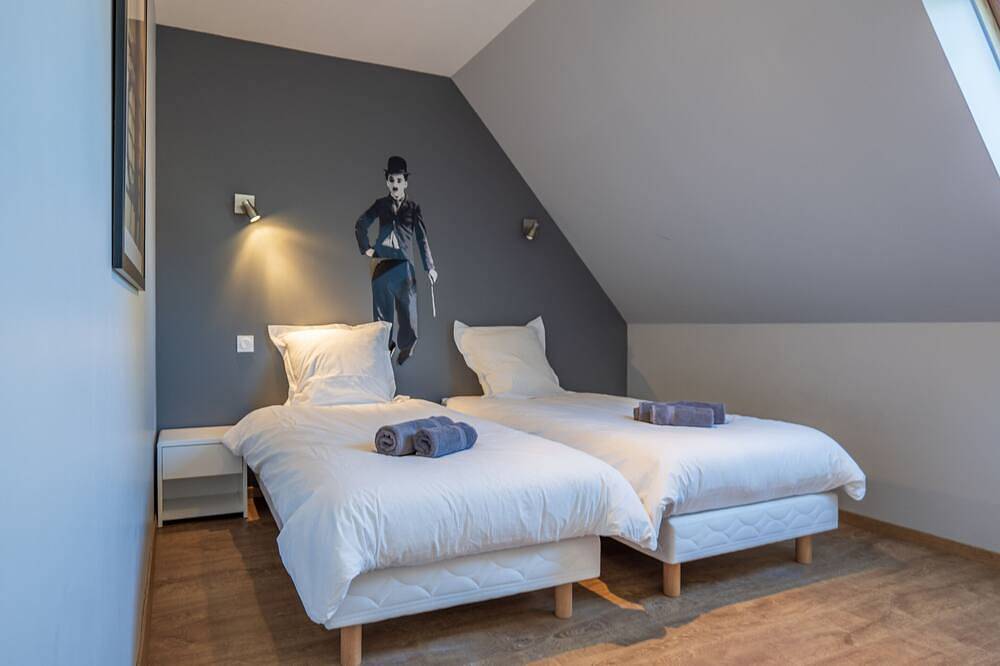 Ferienhaus-Familie-Gemeinsames Badezimmer-Blick aufs Meer in Roscoff, Ceinture Dorée
