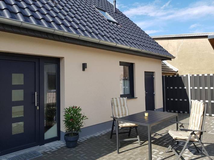 Ferienhaus für 4 Personen, mit Terrasse und Garten in Jerichow