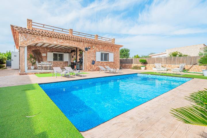 Ferienhaus für 6 Personen, mit Garten und Balkon - 1