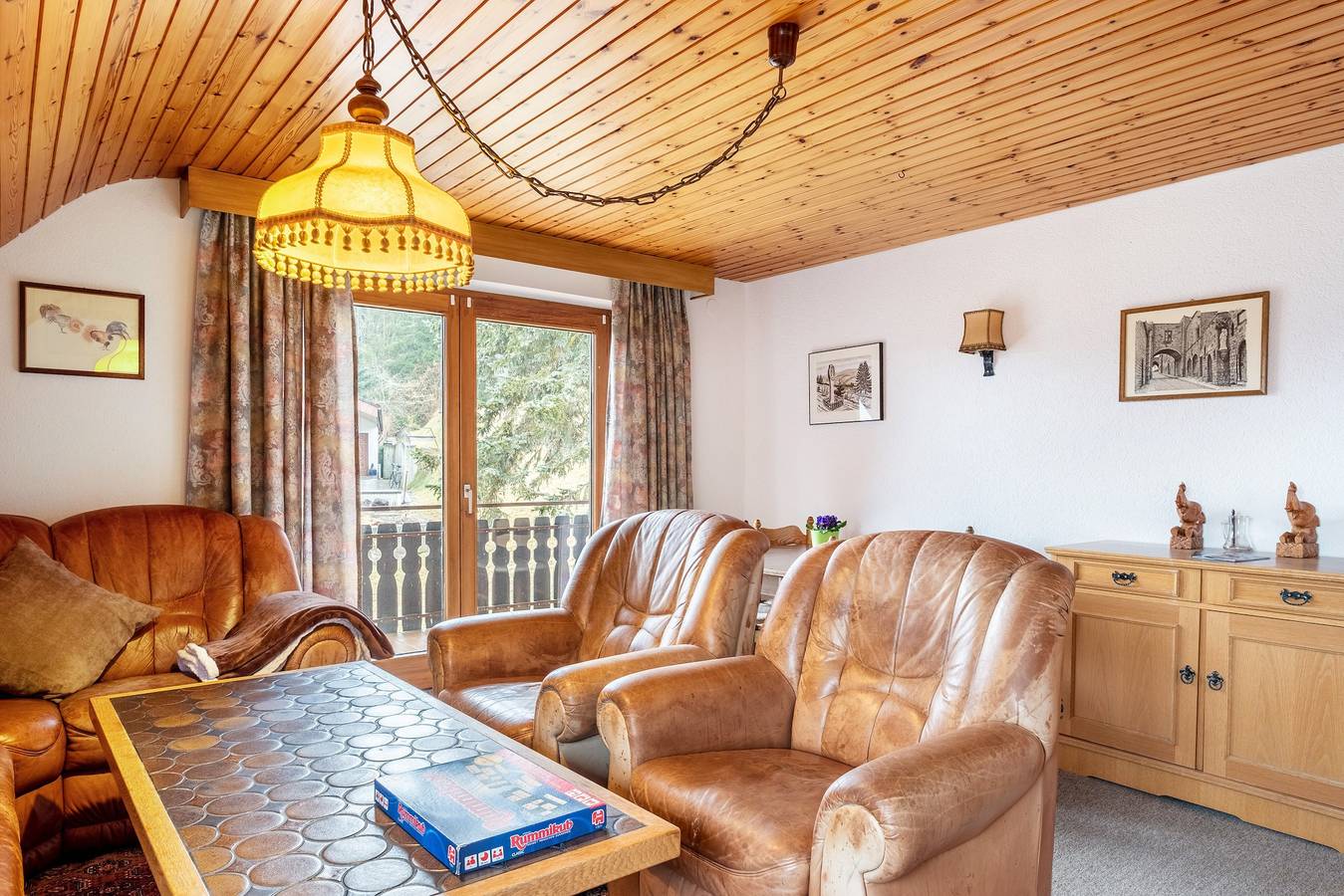 Ganze Wohnung, Ferienwohnung 'Irmgard' mit Bergblick, Balkon und Wi-Fi in Saig (Lenzkirch), Lenzkirch
