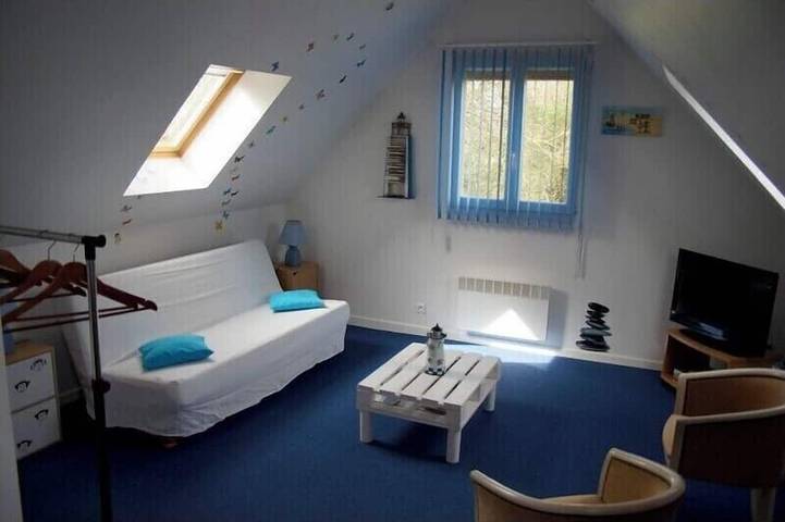 Location de vacances pour 4 personnes, avec Jardin à Plougoumelen