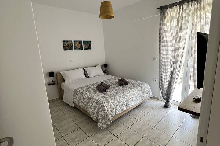 Appartement de vacances pour 3 personnes, avec Balcon et Jardin