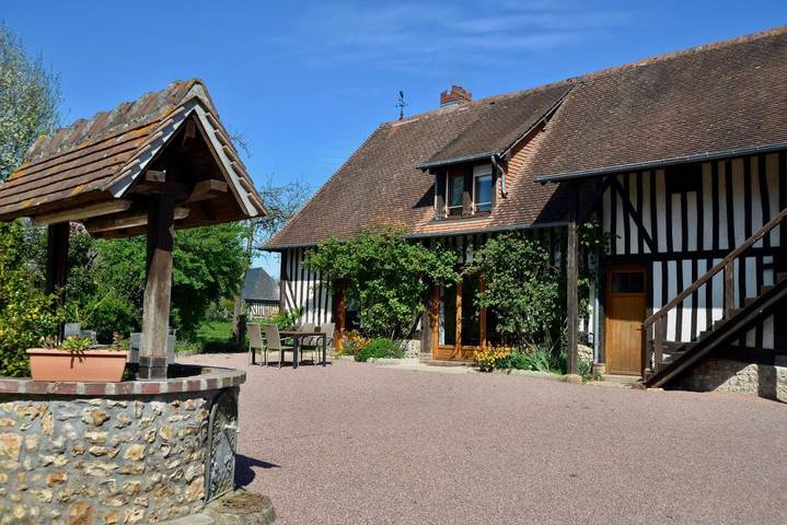 Maison de vacances pour 4 personnes, avec vue et jardin