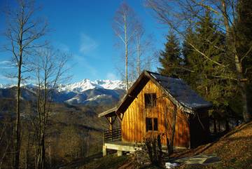 Maison de campagne pour 5 personnes, avec jardin à Aleu