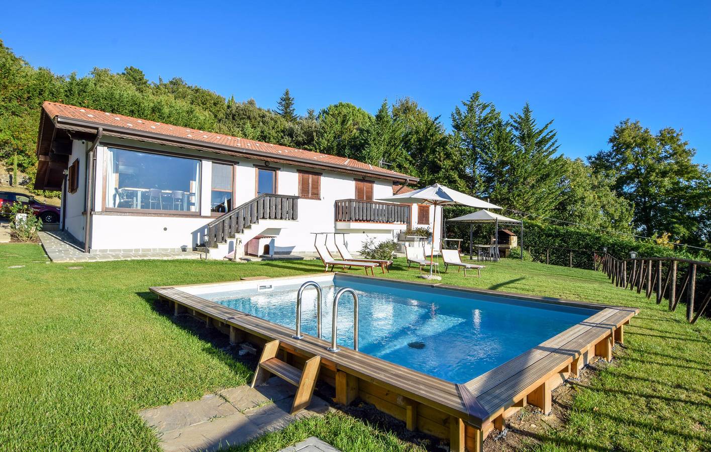 Riverside Retreat: Apartamento de 180 m² con jardín y aparcamiento cerca del restaurante in Lisciano Niccone, Valtiberina