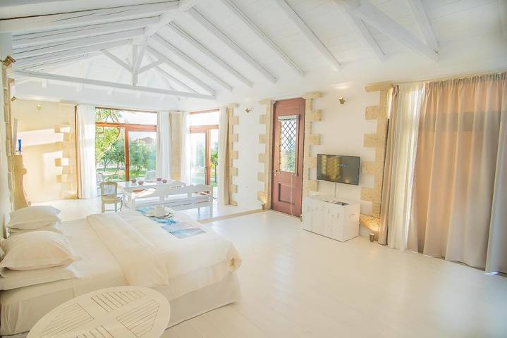 Location de vacances pour 4 personnes, avec jardin ainsi que terrasse et vue dans Malia - 4