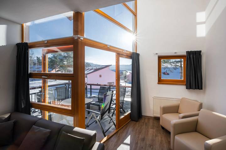 Bungalow für 8 Personen, mit Balkon und Sauna sowie Balkon/Terrasse in Tschechien - 3