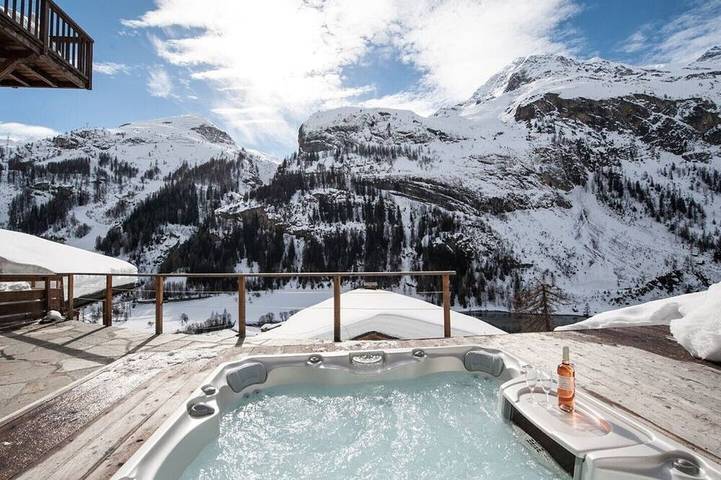 Vakantiewoning voor 12 personen, met balkon en whirlpool in Tignes