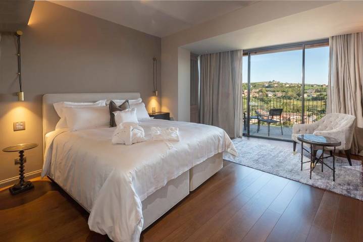 Maison d’hôte pour 2 personnes, avec Balcon ainsi que Terrasse et Vue à Priocca