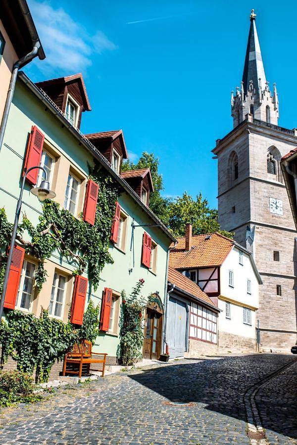 BnB für 5 Personen, mit Terrasse und Ausblick in Thüringen