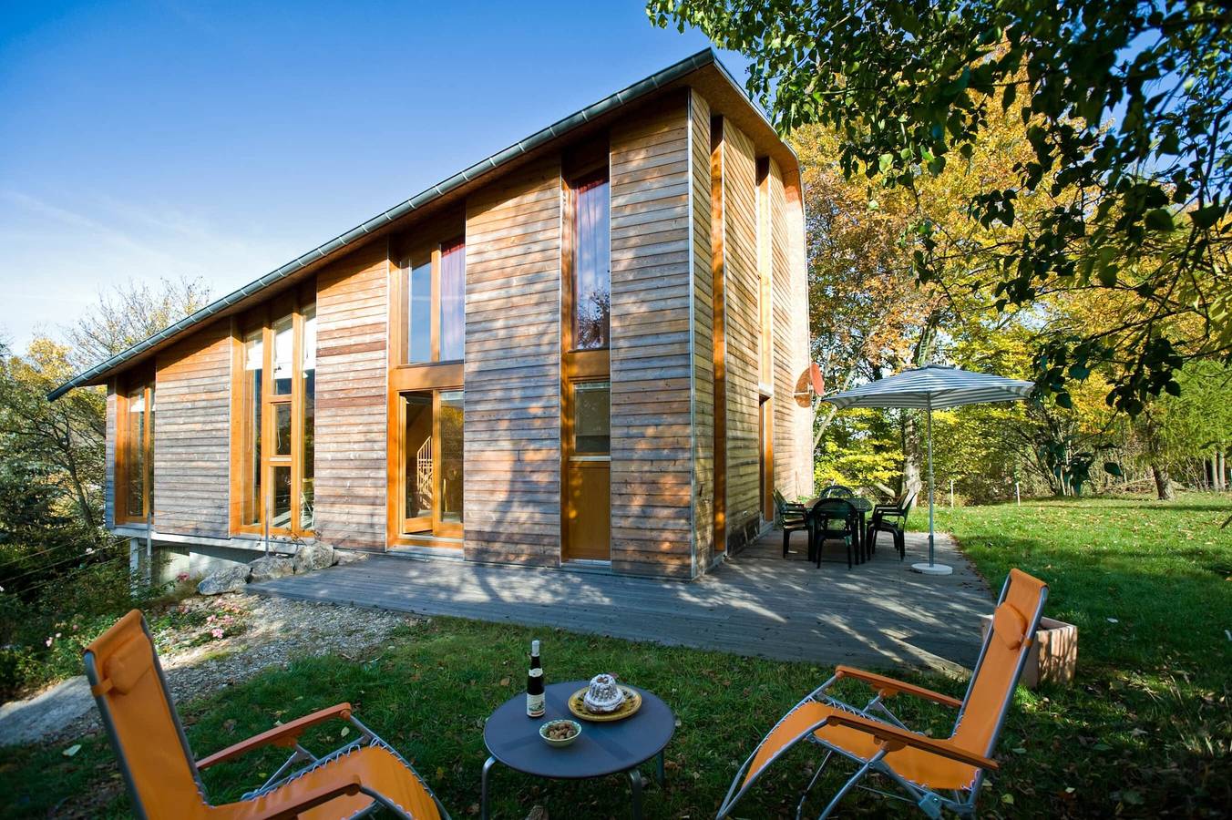 Maison de vacances "Kiwi" avec vue sur les montagnes, terrasse privée et Wi-Fi in Luttenbach-près-Munster, Parc naturel régional des Ballons des Vosges