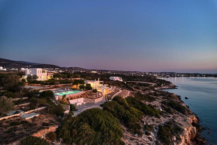 Villa pour 8 personnes, avec Vue sur l’océan et Balcon ainsi que Terrasse et Jardin