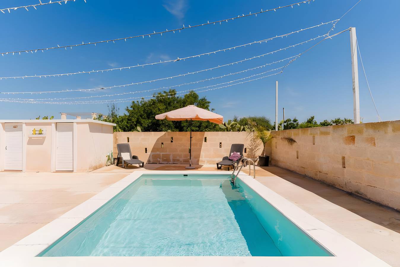 Holiday Home 'Dilauro Con Piscina 2' with Shared Pool, Shared Terrace and Air Conditioning in Torricella, Gulf of Taranto