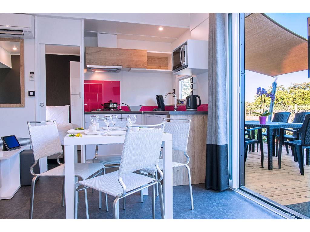 Ferienhaus für 4 Personen mit Meerblick in Plages des Cabanes de Fleury, Vendres