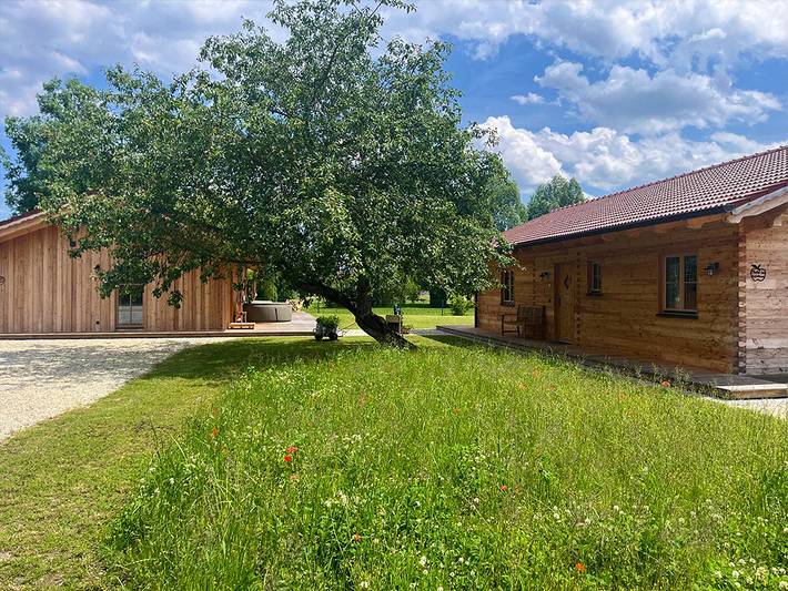 Chalet pour 6 personnes, avec Balcon et Balcon/Terrasse ainsi que Jacuzzi et Terrasse en Bavière - 3