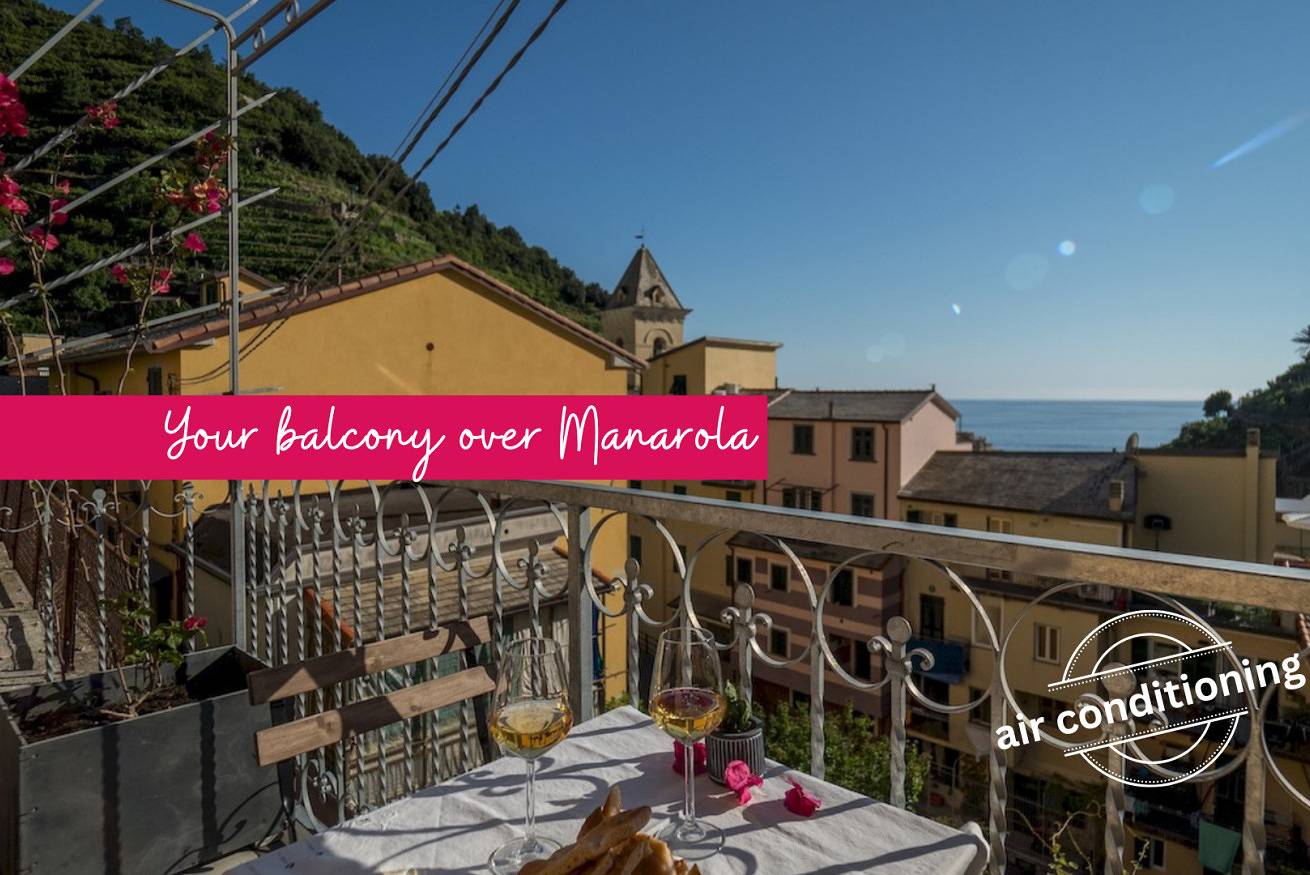 Entire apartment, Liersena Sea View Mini Villa with Ac in Manarola, Riomaggiore Municipality