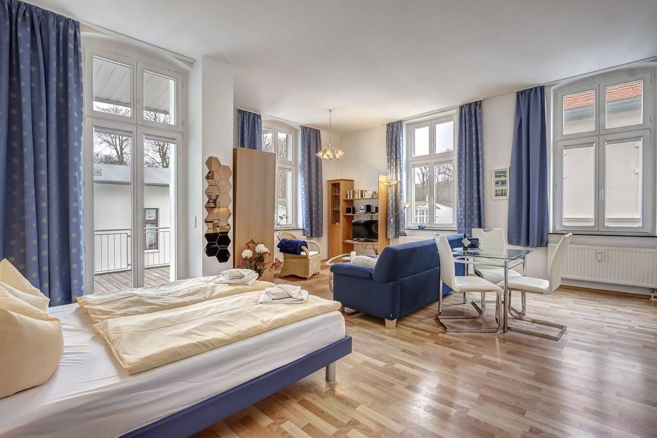 Appartement entier, Villa Frieda, Whg. 08: 45 m² mit Balkon, Wlan und nur 50 m zum Strand in Bansin, Heringsdorf