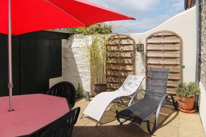 Ferienhaus für 4 Personen, mit Terrasse, mit Haustier