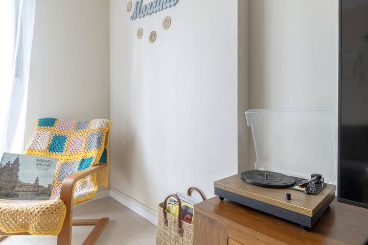 Ganze Wohnung, Apartment Morriña in Brión mit Pool in Brión, La Coruña Provinz