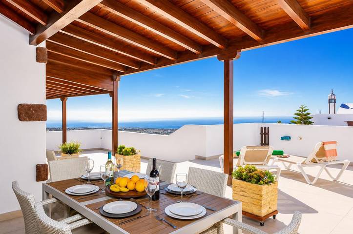 Villa für 8 Personen mit Terrasse in La Asomada, Tías