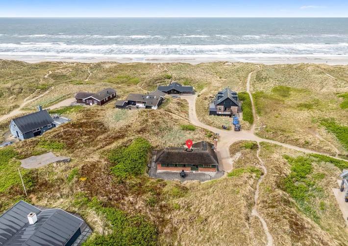Reetdach und nur 100 Meter bis zur Nordsee – Gyvelvej 63 in Henne, Varde