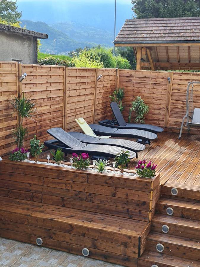Location de vacances pour 7 personnes, avec piscine et balcon à Faverges - 2